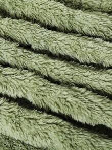 Sparklyn 青少年女孩蓬松长袖连帽休闲宽松连衣裙 - 綠色 - 查看 5