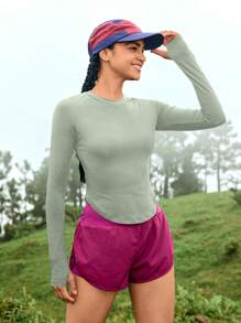 In My Nature Damska koszulka typu T-shirt z okrągłym dekoltem i rękawami typu raglan, przeznaczona do użytku na zewnątrz