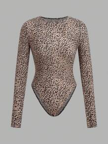 SHEIN EZwear 3pcs/Set Plus Size Colorful Bodysuit - Multicolor - View 5