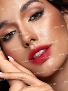 SHEGLAM Pout Pillow Cushion Matte Liquid Lipstick-Nod Off Long Lasting Liquid Lipstick Matte Finish Sponge Tip Applicator Lip Gloss Moisturizing Non-Sticky Lip Gloss Brand Beauty Makeup Face Paint Cosmetic For Women Girls Perfect For Fall Winter Ideal For Y2K Fancy Fashion Suitable For Birthday Christmas Present Party Ready Best Color