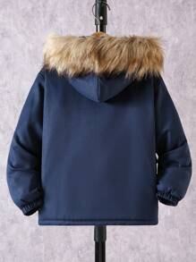 Abrigo casual para exteriores para niños preadolescentes, otoño/invierno