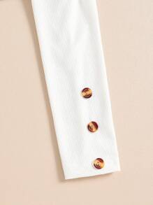 SHEIN 3 件套 Tween Girls 红色无袖西装外套 + 裤子 + 白色圆领长袖 T 恤