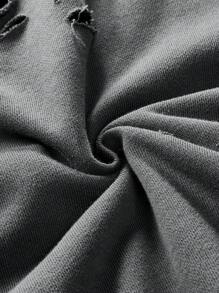 NEON BLANC 男士针织宽松休闲连帽毛衣，适合秋冬季 - 黑色 - 查看 12