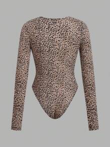 SHEIN EZwear 3pcs/Set Plus Size Colorful Bodysuit - Multicolor - View 6