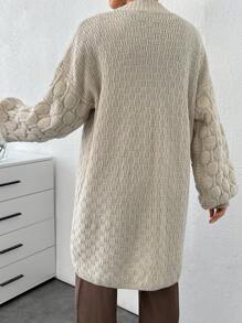 RueChic Cardigan With Pocket Detail And Special Pattern + 583