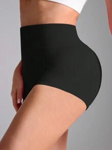 Easithlete 3 件/套女士运动服无缝弹性健身短裤，超短舒适女士运动短裤、健身短裤、骑行短裤