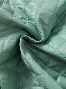 女婴可爱蓬松霓虹长袖夹克 - 綠色 - 查看 5