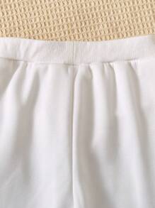 2 件 Tween Girl 女童心涂鸦运动衫和长裤休闲套装（大童） - 白色 - 查看 8