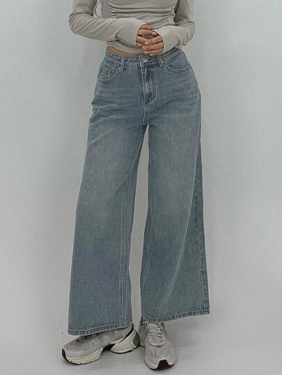 DAZY جينز نسائي فضفاض كاجوال جديد، خريف رمضان