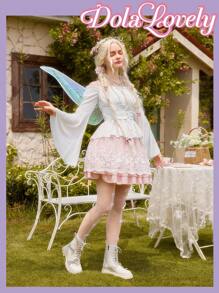 Dola Lovely Stivali alla caviglia donna eleganti e casual con punta tonda, beige, allacciati, con cerniera, decorati con strass e fiocco, in stile britannico classico con platform - Albicocca - Visualizzare 2