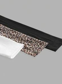 SHEIN EZwear 3pcs/Set Plus Size Colorful Bodysuit - Multicolor - View 10