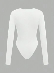 SHEIN EZwear 3pcs/Set Plus Size Colorful Bodysuit - Multicolor - View 4