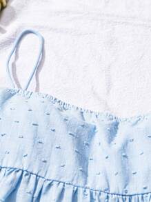 Soleia 藍色休閒吊帶上衣 - 藍色 - 查看 3