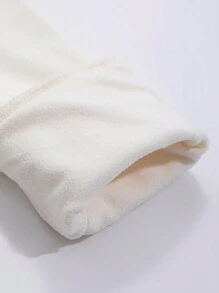 DAZY 1 Áo khoác nữ tay dài cổ khóa kéo màu trơn, quần áo mùa thu cho nữ - Màu be - Xem 8