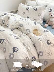 2/3pcs Children Bedding Set (With Pillowcase) - Multicolor - View 1
