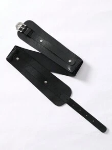 青少年女孩休闲圆领灯笼袖阔腿连体裤，秋季 - 摩卡棕 - 查看 4