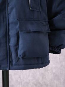 Abrigo casual para exteriores para niños preadolescentes, otoño/invierno