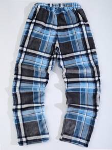 Quần thể thao ống đứng rộng rãi, thoải mái, dáng rộng cho bé trai tuổi teen - Đen và trắng - Xem 2