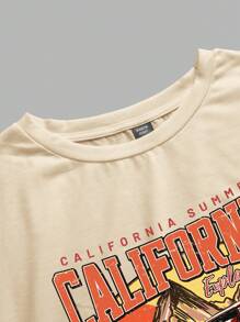 Slaydiva Große Größen einfaches Muster einfarbiges T-Shirt mit Kurzarm für Freizeitkleidung im Sommer