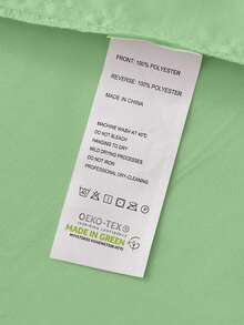 1 vỏ gối màu trơn, không kèm ruột gối, mềm mại, chống nhăn, chống phai màu, thoáng khí, không có đệm, có thể giặt máy. - Mầm xanh - Xem 7