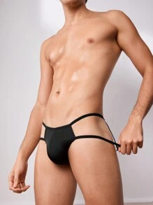 DrisQ Men's Solid Color Hollow Sexy Briefs