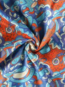 Set de 3 calzoncillos tipo bóxer con estampado completo, de moda y cómodos para hombre