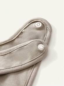 Cozy Pixies Cozy Cub 3 件套婴儿围嘴，灰色大象图案喂食围嘴，多用途 - 彩色 - 查看 6