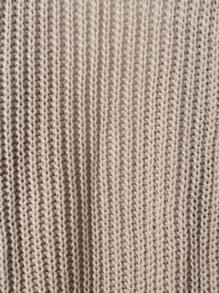SHEIN CURVE+ Cárdigan informal de punto de un solo color en talla grande
