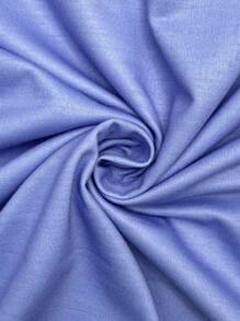 SHEIN LUNE 大码女式蓝色印花长袖休闲运动两件套 - 彩色 - 查看 4