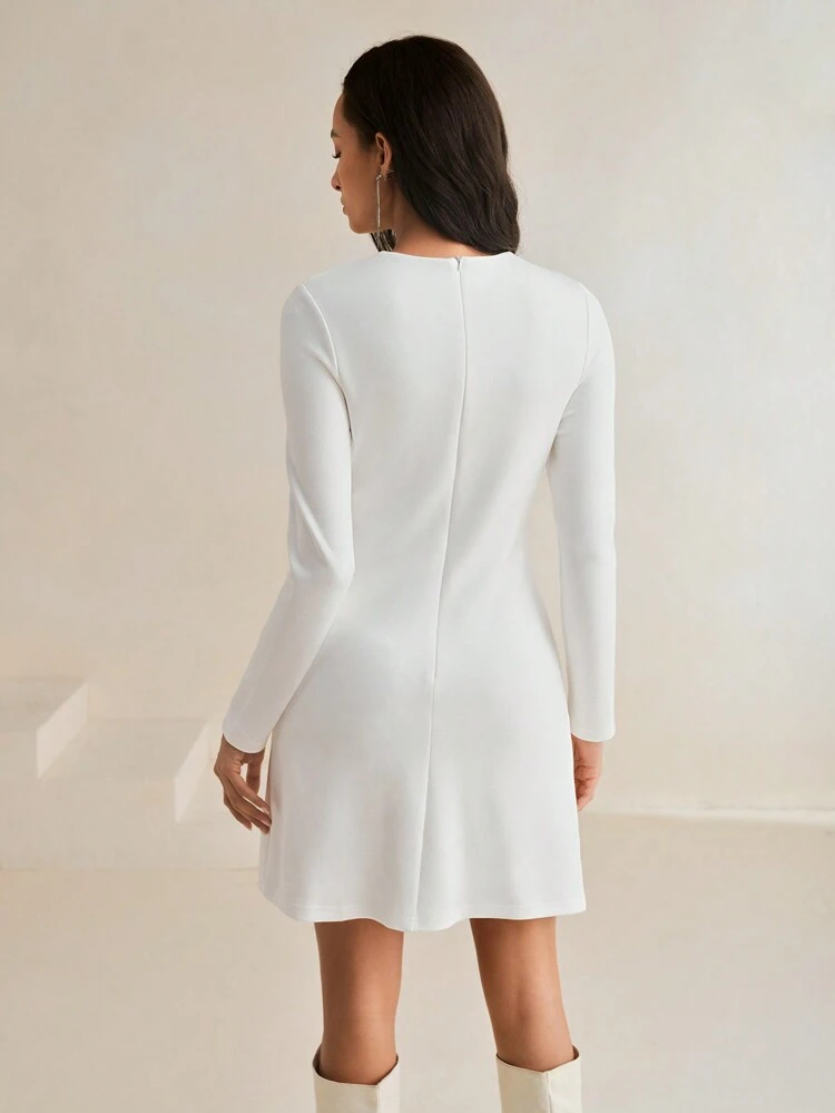 Christmas Luxury Diamonds Embedded Party Dress