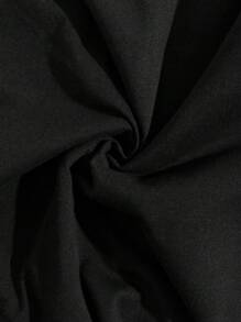 RueChic Ensemble de t-shirt à manches longues régulier imprimé avec lettre en coton pour homme, vêtement d'intérieur