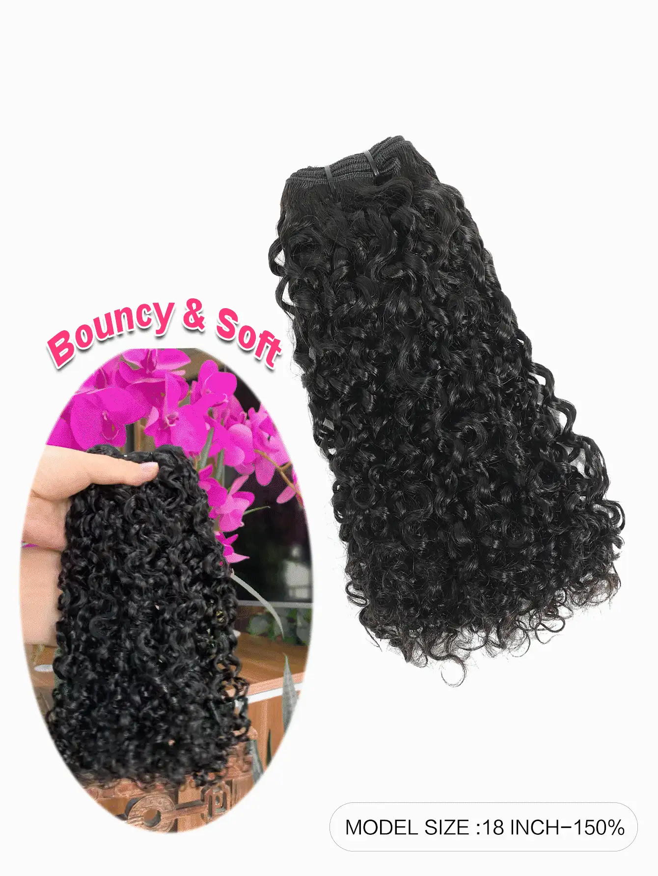 Pixie Curl Super Double Drawn Hair Bundles Natural Black Color Raw Virgin Cuticle Aligned Full End Human Hair One Hair Donor 12a Grade SSD