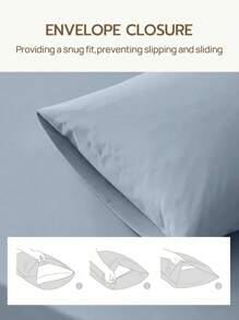 1 Stück einfarbiger Kissenbezug, ohne Kissenfüllung, Oeko-Tex zertifiziert, weicher Kissenbezug, knitterfrei, farbbeständig, weich und atmungsaktiv, ohne Füllung, maschinenwaschbar, Oeko-Tex zertifiziert