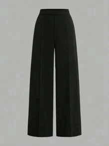 Sweetra Young 3pcs/Set Teenage Girls Elegant Imitated Commuter Simple Vest & Camisole & Pants Set, Autumn Winter