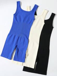 3pcs Women Seamless Body Shaper Full Body Waist Trainer - Multicolor - View 4