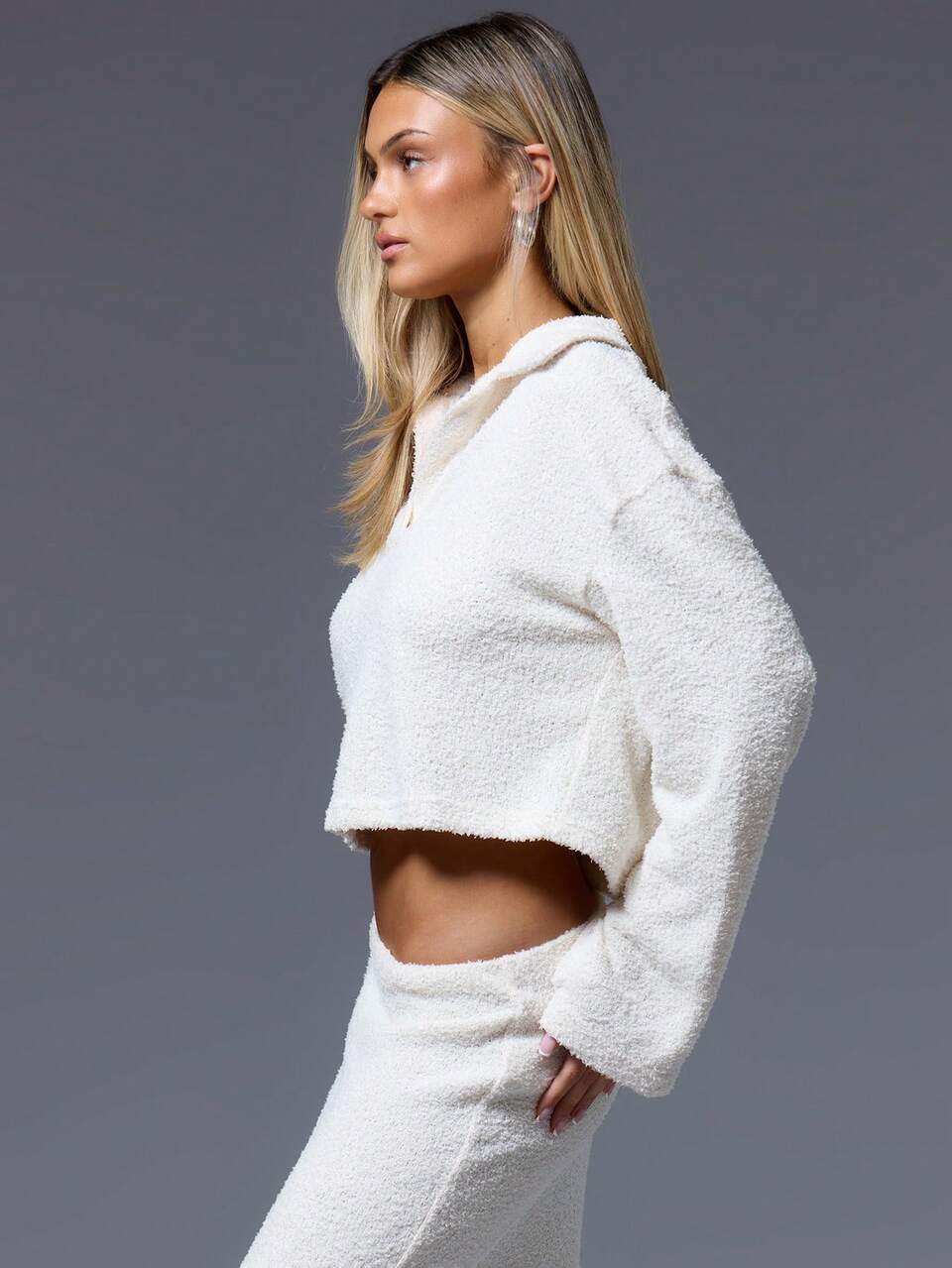 Lässig Fleece Langarm Top mit Kragen für Sommerurlaub, Frühling, Sommer, Herbst, Feiertage