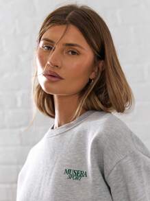 Musera Sport Oversized Crew Neck Sporttrikot, Padel Racquetball Pickleball Tennis