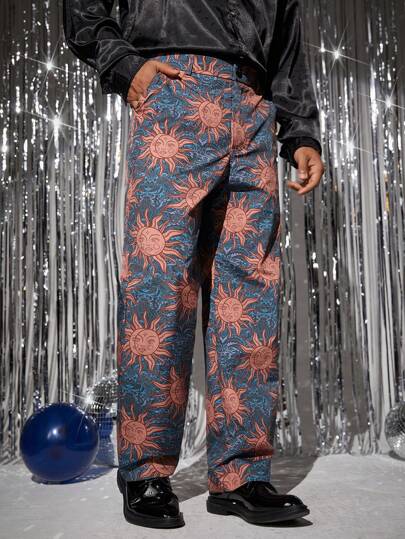 Manfinity VCAY 男士休闲宽松松紧腰梭织长裤