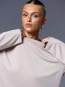 MUSERA Women T-Shirts Long Sleeve Casual Summer Vacation Casual Spring Summer Fall - Khaki - View 5