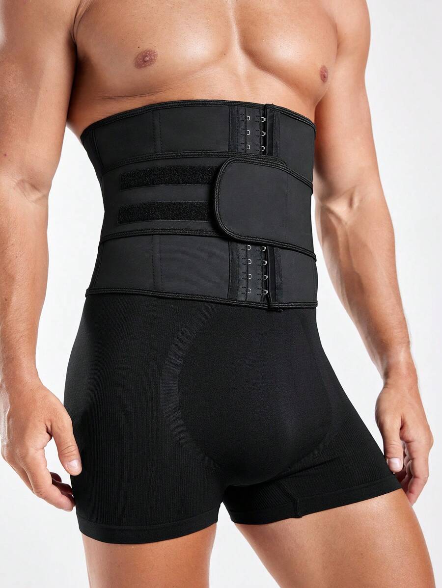 Men's Front Closure Hook And Loop Waist Trainer SHEIN USA