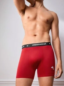 6pcs/Pack Men's Puppy Print Boxer Briefs - Multicolor - View 8