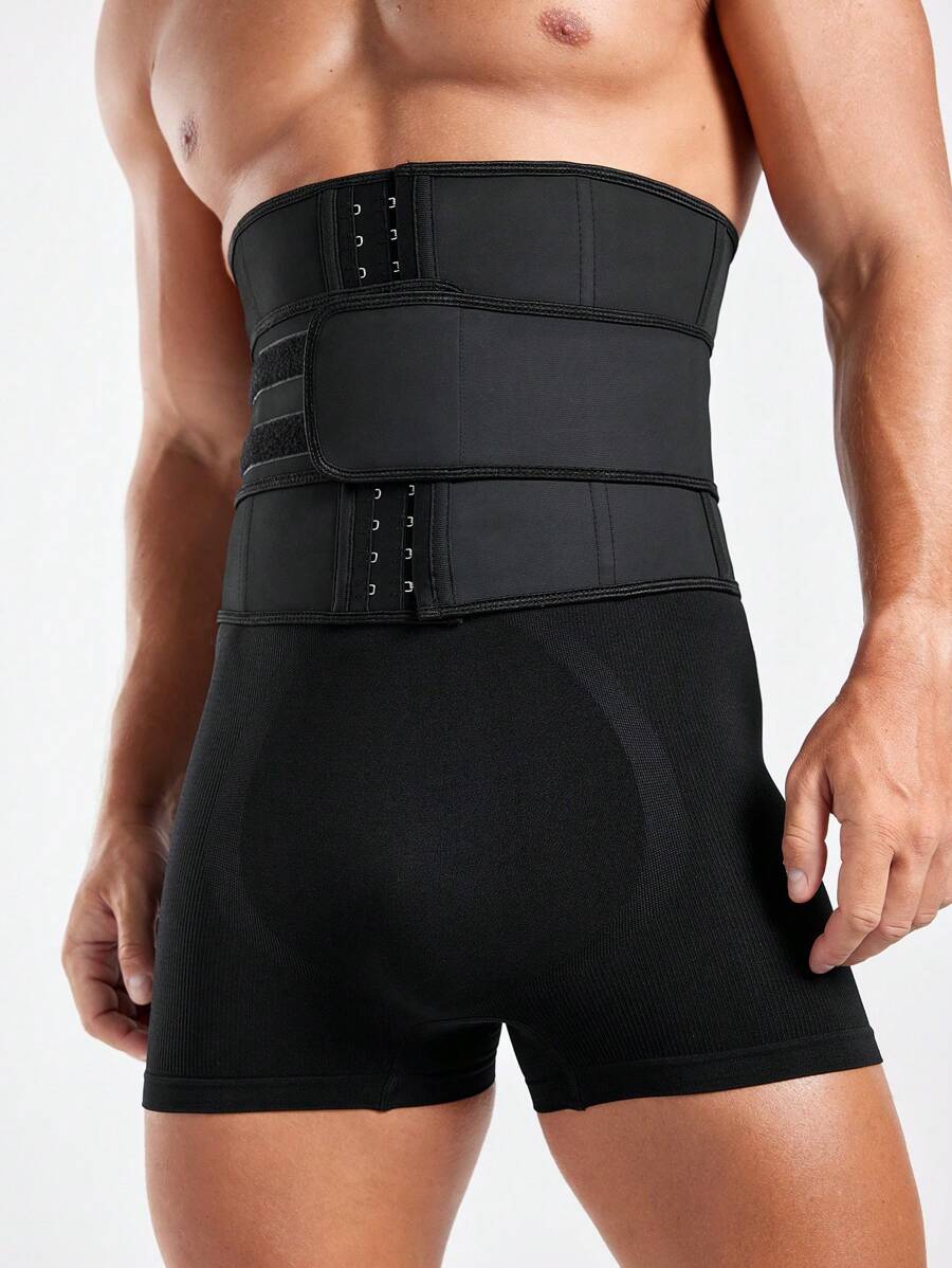 Men's Front Closure Hook And Loop Waist Trainer SHEIN USA
