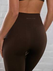 Musera Sport Leggings attivi aderenti senza cuciture con vita incrociata, adatti per padel, tennis, pickleball, palestra, autunno, inverno, Natale