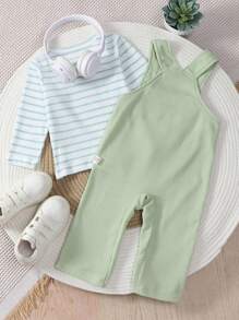 Comfortable Overalls For Baby Boys, Suitable For Daily Wear, Soft And Skin-Friendly Material