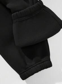 Hanevo 2 件套女士字母印花连帽衫和运动裤，休闲装 - 彩色 - 查看 6