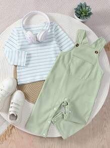 Comfortable Overalls For Baby Boys, Suitable For Daily Wear, Soft And Skin-Friendly Material