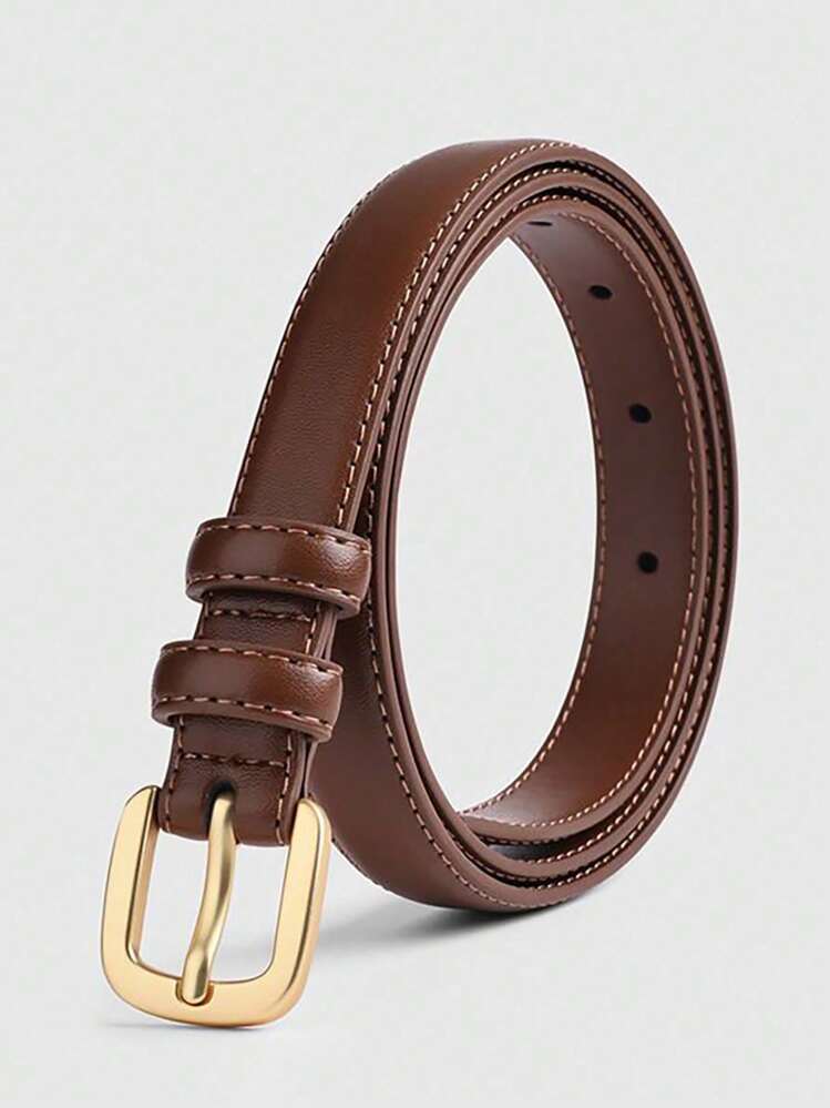 Nouvelle mode simple et durable Ceinture pour femmes, version coréenne, décorative et convenant aux jupes et jeans, polyvalente pour la taille en été, à l'école, en automne, à Halloween