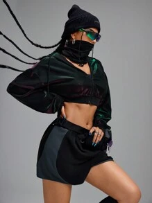 Innovista Pantaloni scurți sport confortabili din fleece, în culori contrastante, cu șnur, cu colanți încorporați, anti-iritație 2 în 1, cu interior elastic, îmbrăcăminte sportivă în strat dublu, haine de antrenament zilnice, sport, yoga, pilates, HIIT, antrenament, îmbrăcăminte sport, toamnă, motociclism, confort, mișcare, cardio, box, ciclism, cross fit, paddleboard, exerciții în aer liber, TT sănătos, viral, IG, Reel Ready, FYP, INSTA