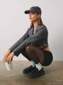 COSMINA 女士时尚通勤别致设计西装外套