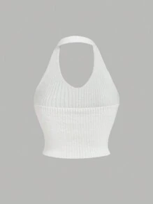 SHEIN MOD Plus Size Fuzzy Spaghetti Strap Camisole, Sexy Base Layer Top - White - View 2